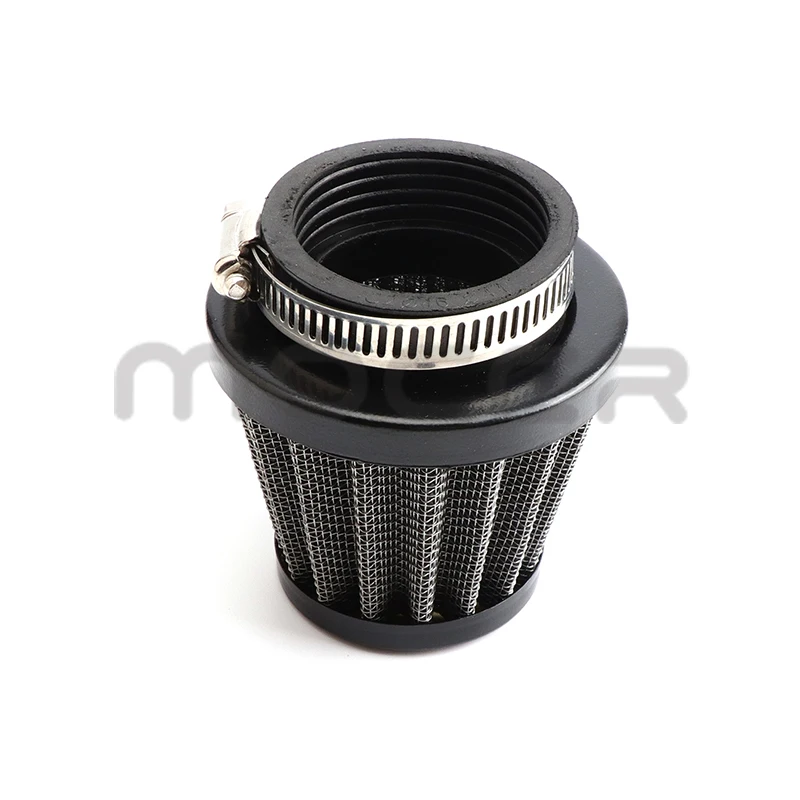 Universal 35mm/38mm/42mm/45mm/50mm/58mm Mushroom Head Motorcycle Carburetor Air Filter Cleaner Intake Pipe Modified Scooter ATV