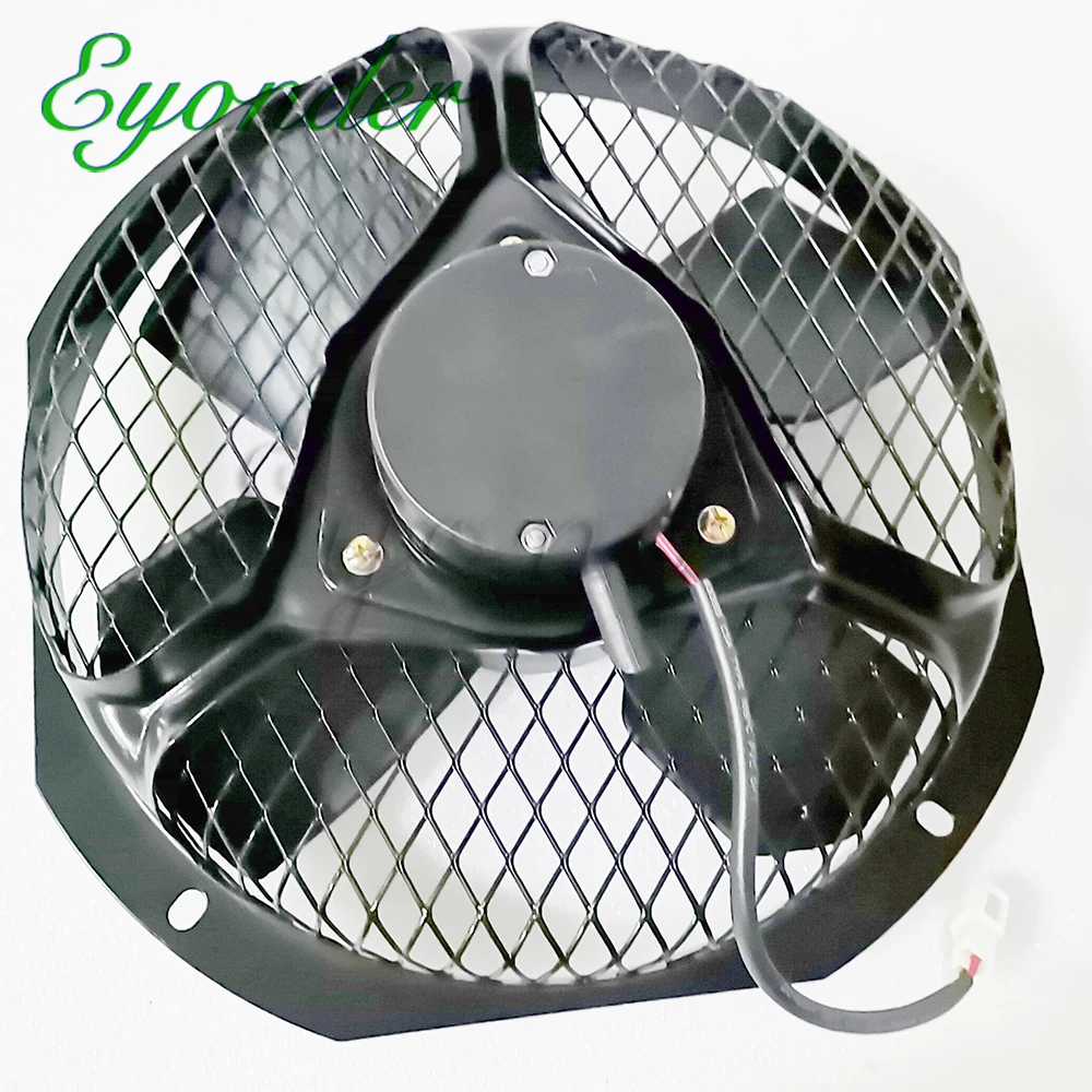 AC A/C Aircon Air Conditioning Conditioner Electric Electronic Cooling Radiator Condenser Fan 24V for Toyota Coaster Mini Bus