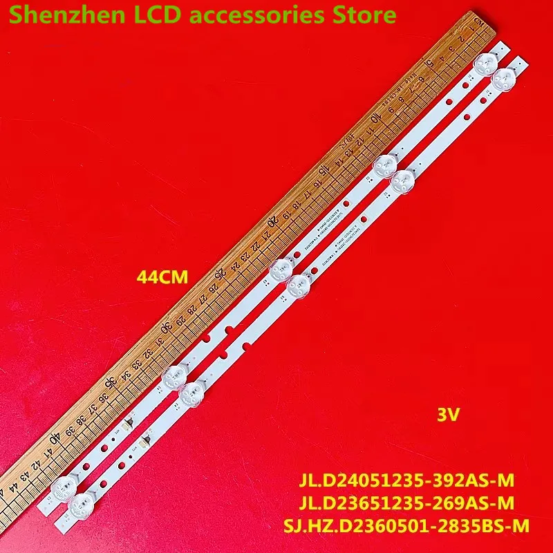 FOR LE2803D JL.D23651235-269AS-M SJ.HZ.D2360501-2835BS-M  44CM 5LED 3V 100%NEW LED backlight strip