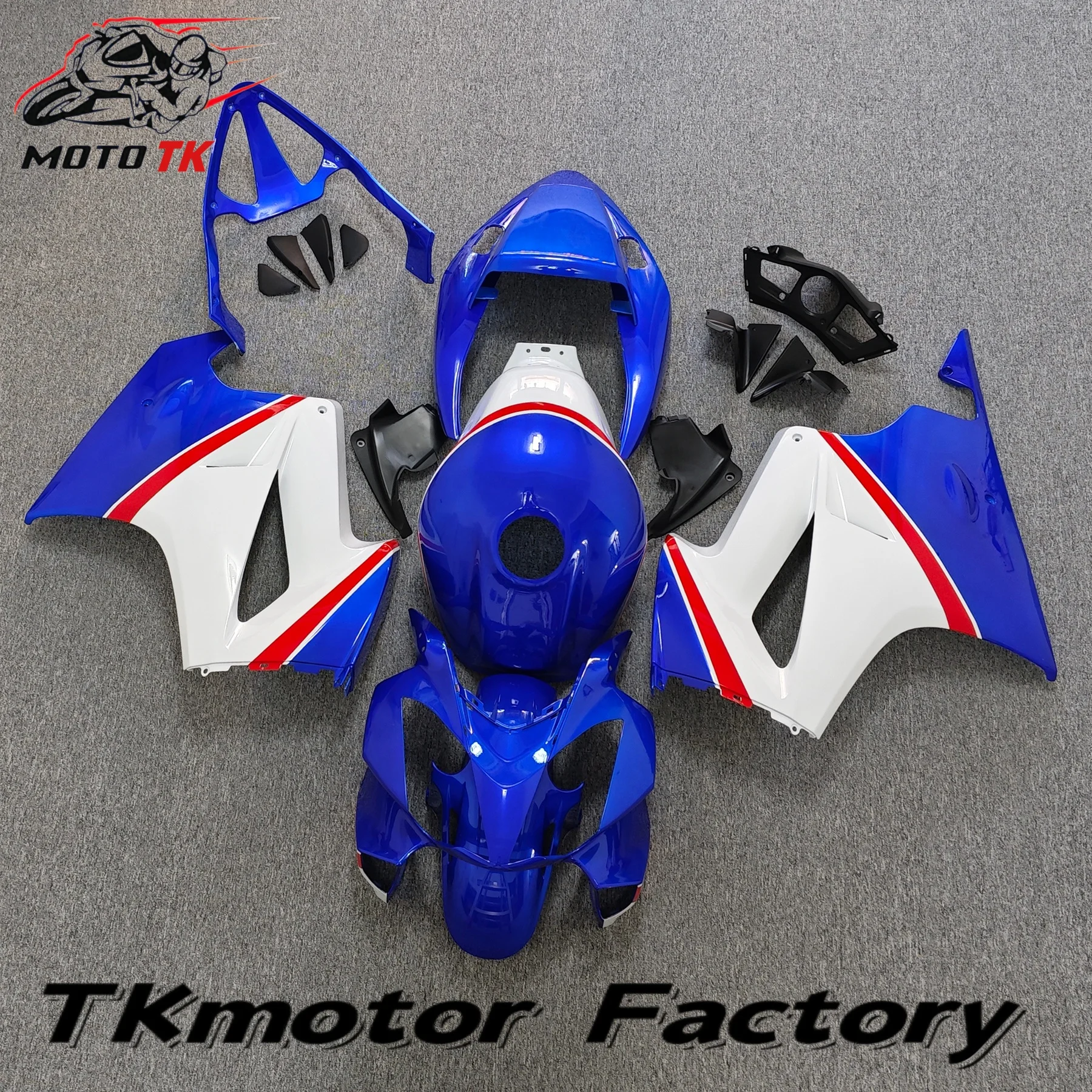 For VFR800 02 03 04 05 06 07 12 Fairing For Honda VFR 800 2002-2012 Silver Motorcycle Fairings Injection Molding
