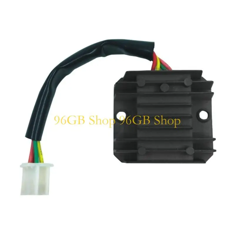 

96GB Rectifier 4 Wires Regulator Rectifier for Motorcycle Boat Motor Moped ATV Bike GY6 50 150cc Scooter