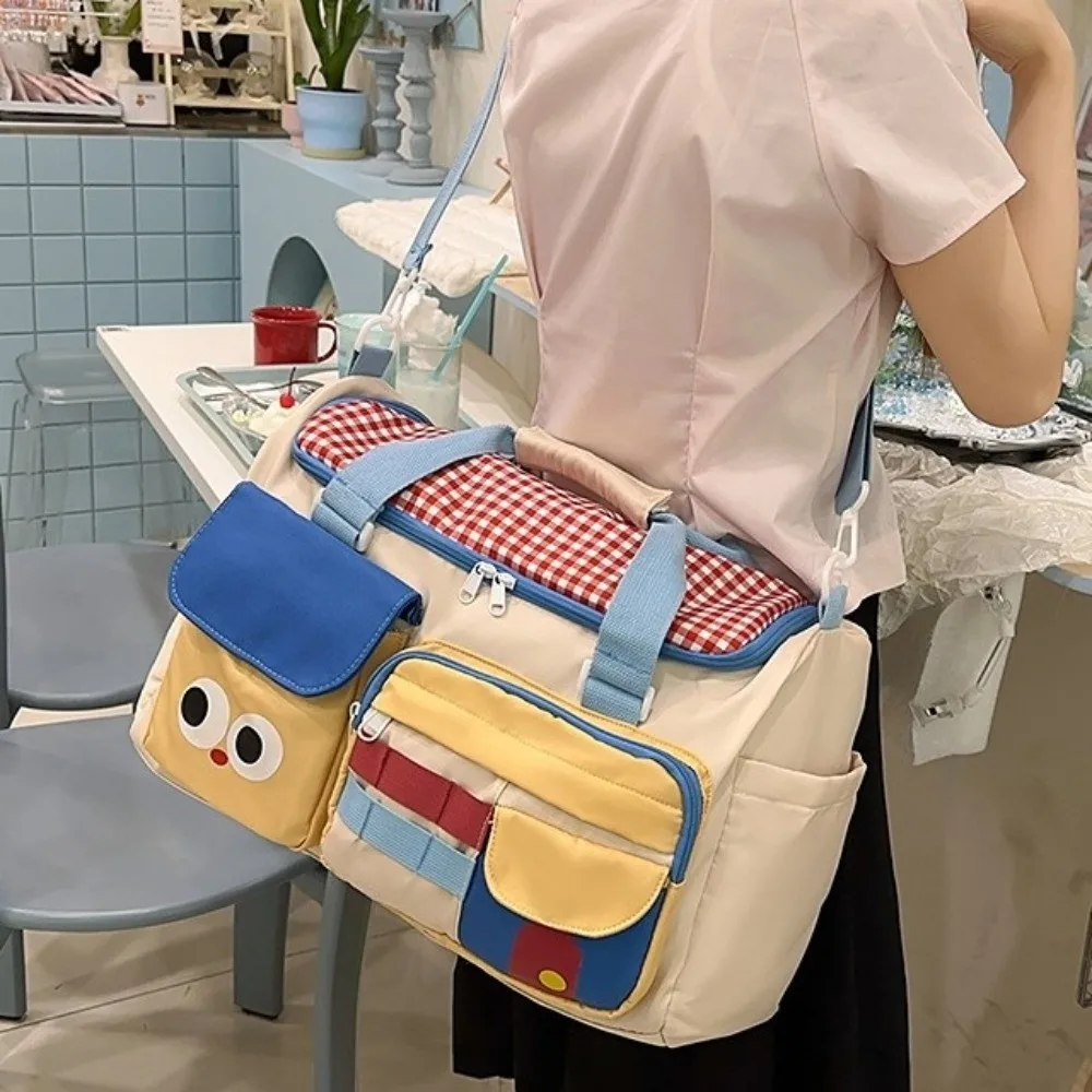 大容量ドーパミントラベルバッグ 複数のポケット 専用シューズコンパートメント トラベルダッフルバッグ オックスフォード防水荷物