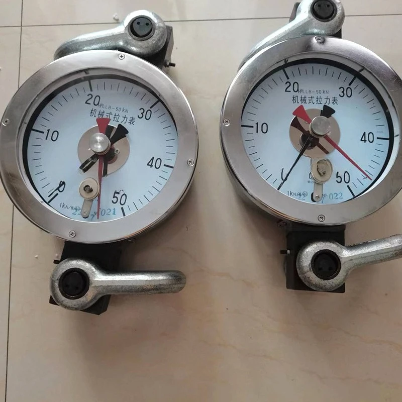 مقياس التوتر الميكانيكي، مقياس توتر المؤشر، شد الحجاب الحاجز من الفولاذ المقاوم للصدأ عالي الدقة المقاوم للصدمات والماء