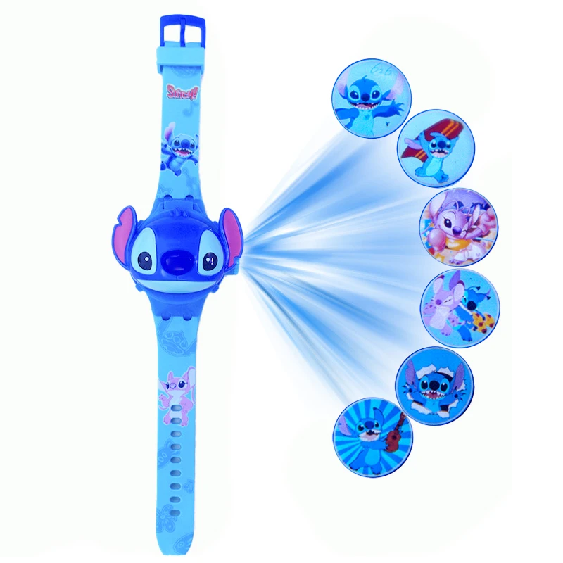 2026 Fashion 3D Projection Minnie Children Watches for Kids Frozen Elsa Girls Digital Clock School Student Gift relogio infantil - view 5