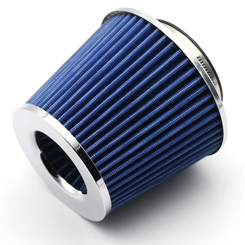 5in1 63/70/76/80/90 mm Car Air Filter Universal High Flow Modified Car Racing Sport Air Filter Breather Cone Intake Air Filters