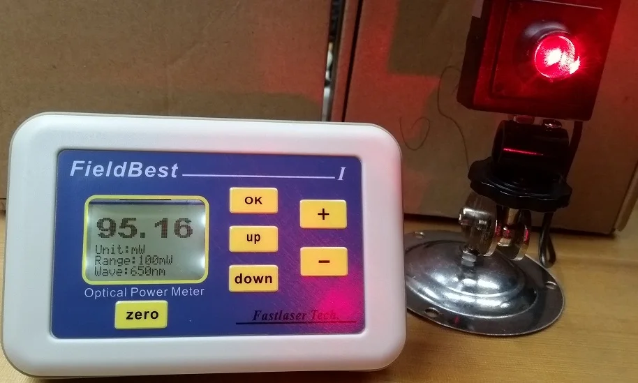 

Optical Power Meter (photoelectric Type, 10uW- 100mW Range)