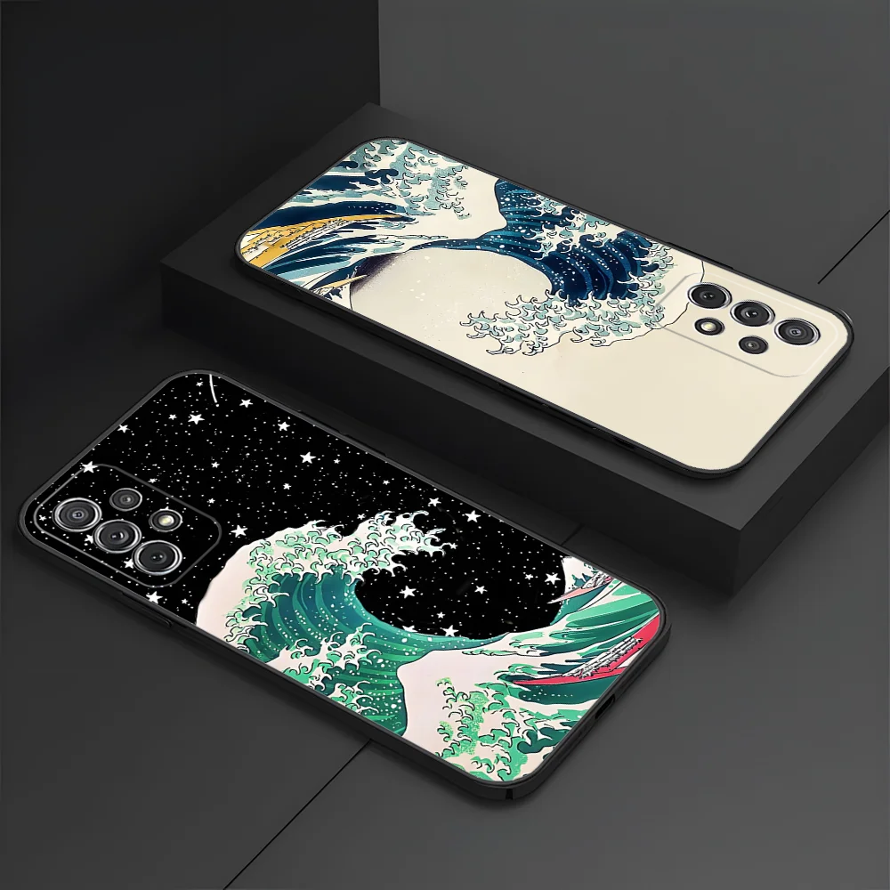 The Big Wave Of Kanagawa Phone Case 2023 New For Samsung S23 Ultra Plus S10 S20 S21 FE S30 S22 Pro Note 20 Shell Cover