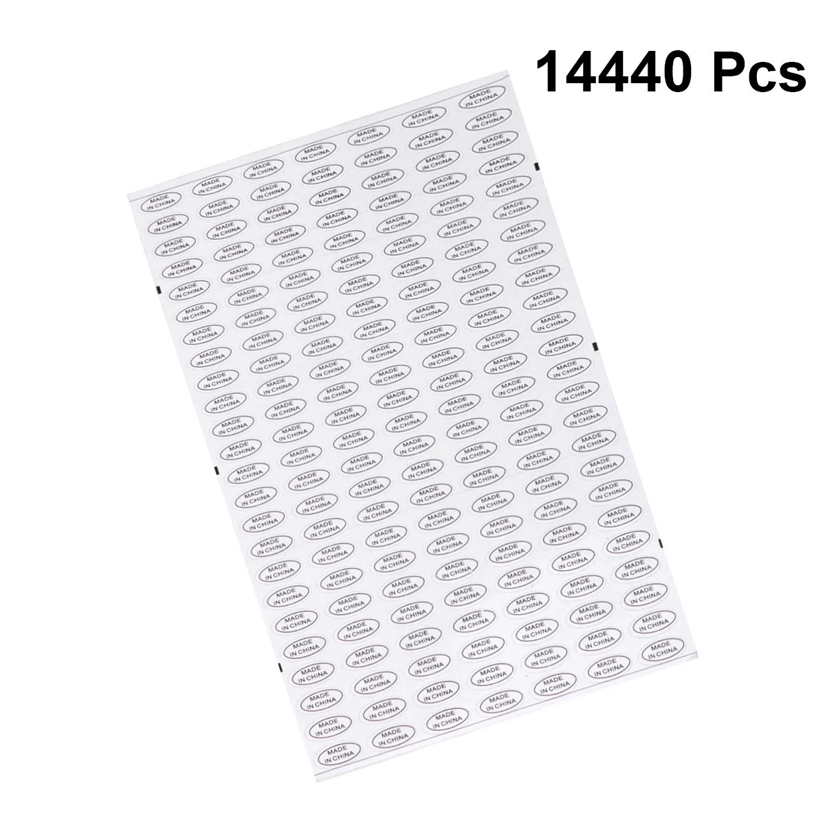 14440 Pcs Gold and Silver Stickers China Imported Labels Gift Region Waterproof