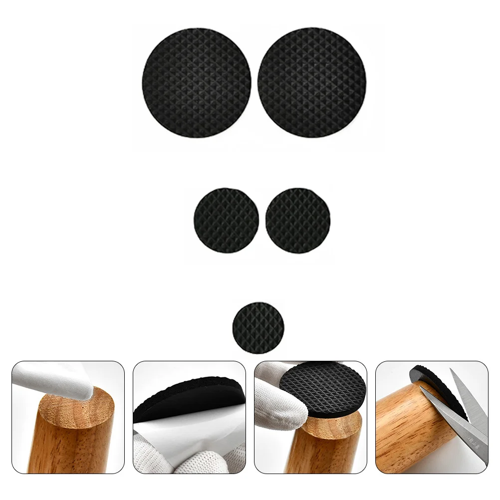 

5 Pcs Furniture Floor Stoppers Felt Pad Durable Chair Feet Protector Table Office Protectors