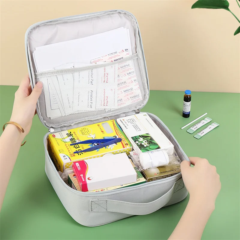 Portable First Aid Medical Kit Travel Outdoor Camping Useful Mini Medicine Storage Bag Camping Emergency Survival Bag Pill Case