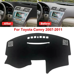 Car Dashboard Cover for Toyota Camry 2007 2008 2009 2010 2011 Panel Cover Pad Carpet Dashboard Sunshade Anti-UV Car Accessories