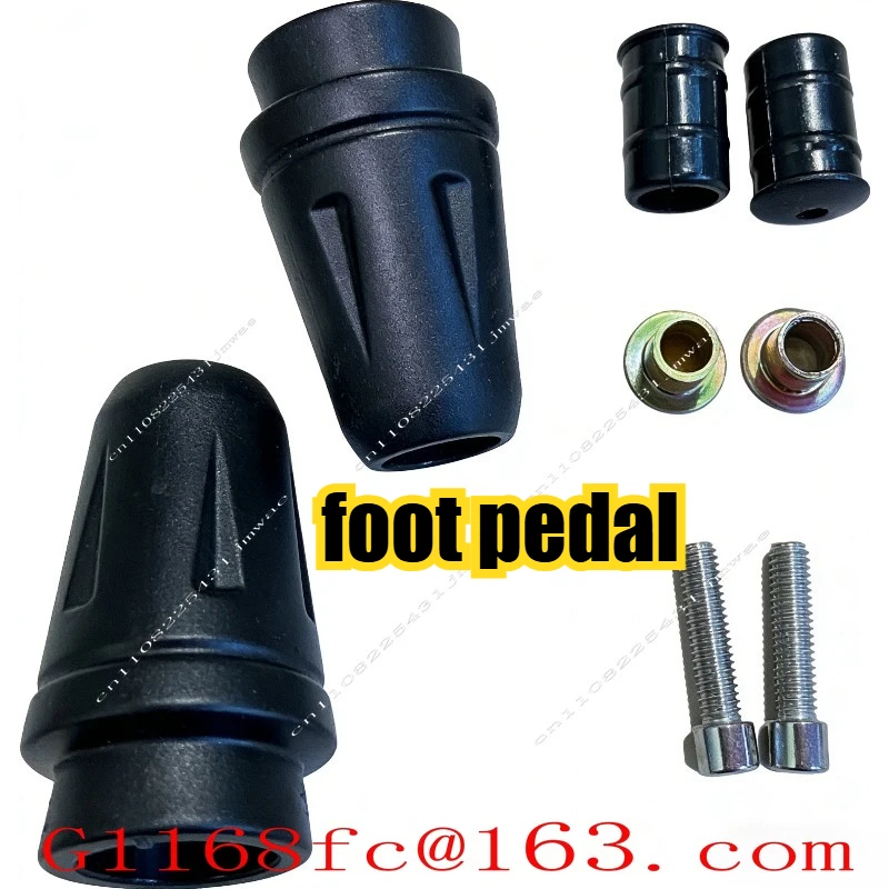 The Anti Fall Passenger Auxiliary Foot Pedal Has Been Manually Processed and Matched with Screw Bushings