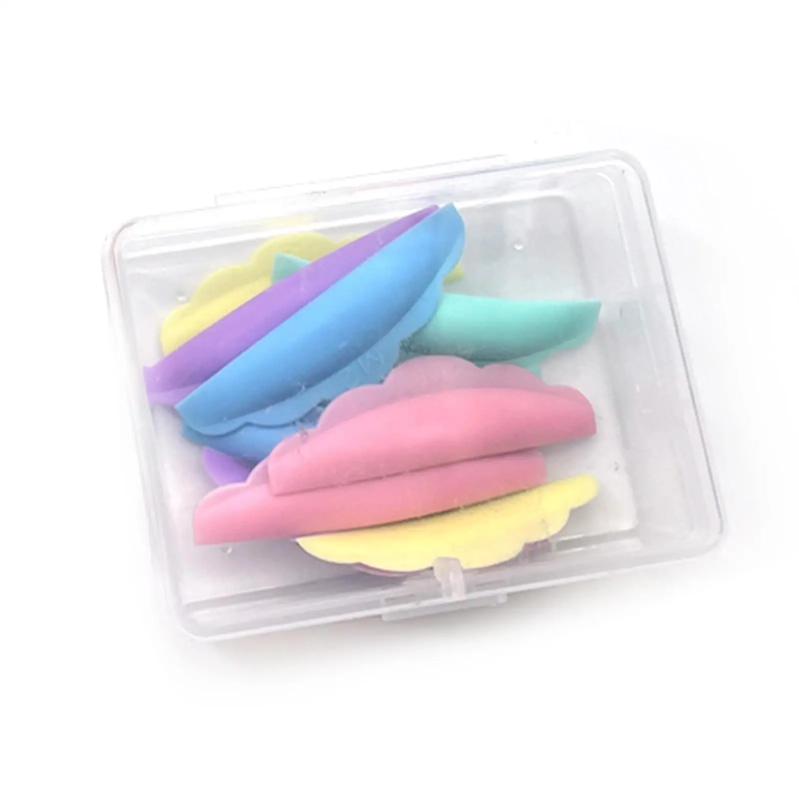 Silicone 5 Pairs Lashes Curling Rods Lifting Tool Durable 5 Sizes Soft Lash Perm Separator for Semi Permanent professional