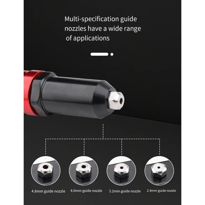 ALIM-For Industrial Use-Electric Rivet Gun Conversion Head Kit-Compact And Efficient Electric Rivet Gun Adapter