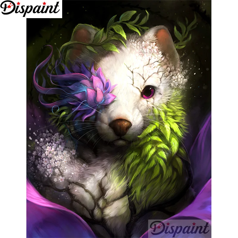 

Dispaint Full Square/Round Drill 5D DIY Diamond Painting "cartoon animals" Embroidery Cross Stitch 3D Home Decor A12670