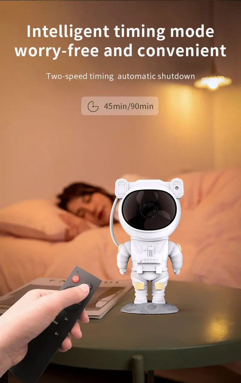 Astronaut Sky Projector Laser Atmosphere Night Light Sky USB Plug-in Table