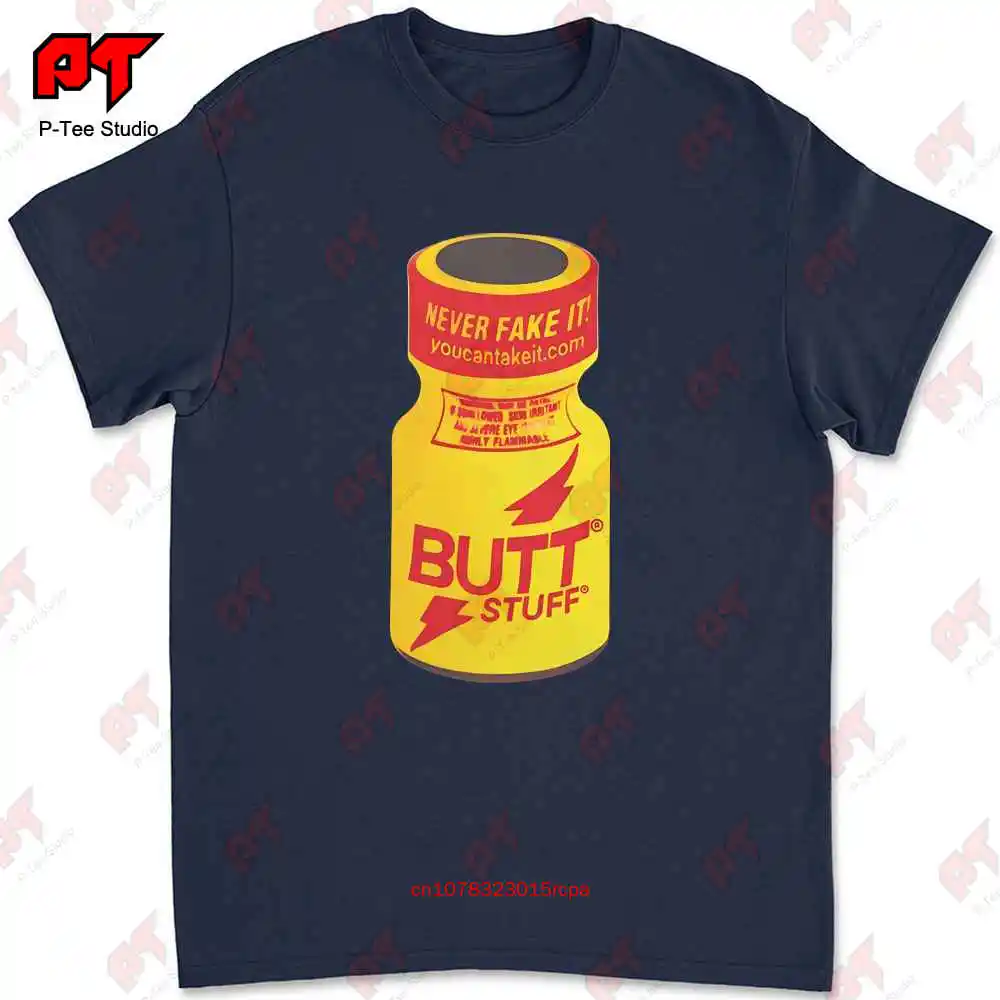 Poppers T Shirt Butt Stuff Lgbt Dirty Gay Queer Gays Funny 87TT