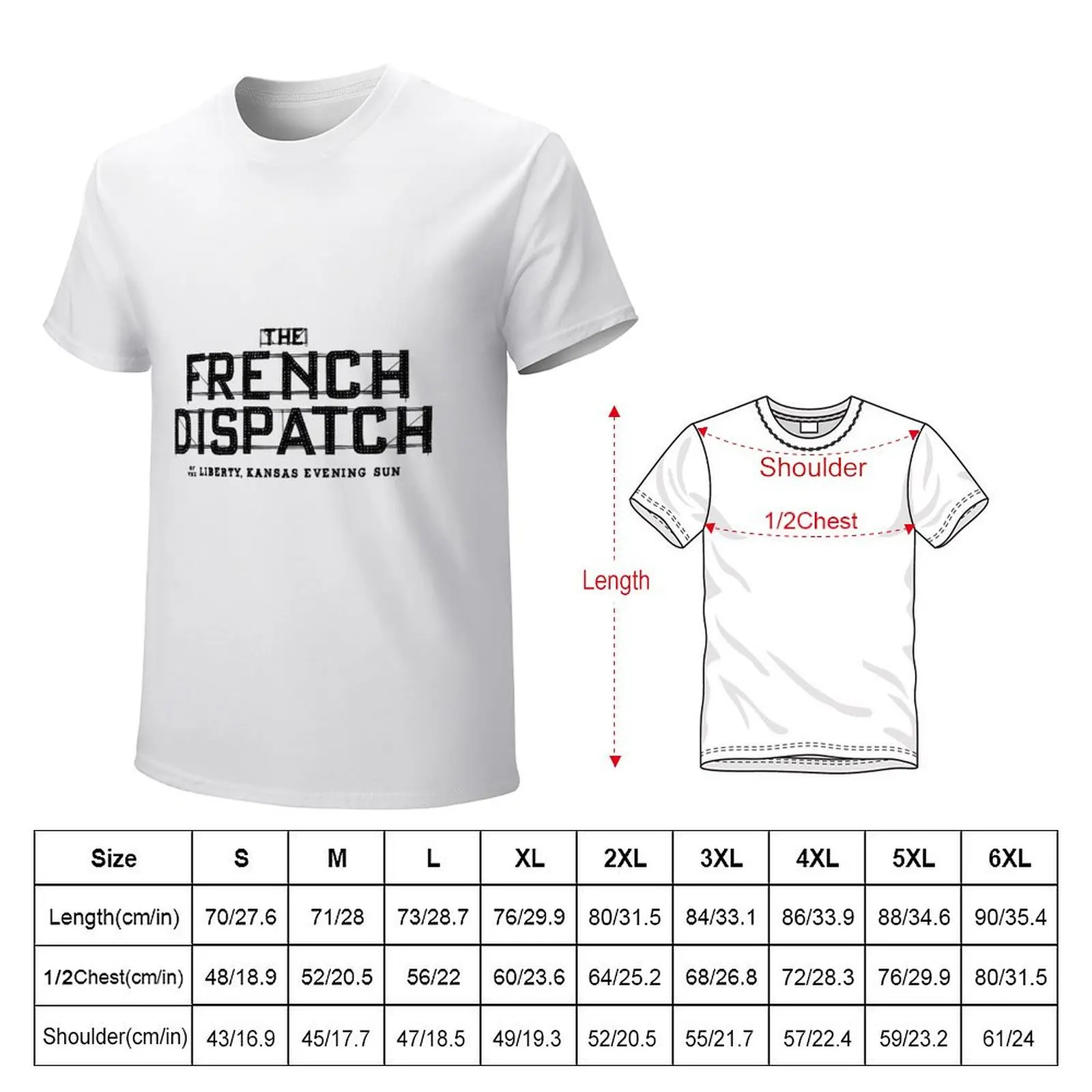 The French Dispatch, New Wes Anderson T-Shirt Aesthetic clothing summer clothes boys whites heavy weight t shirts for men