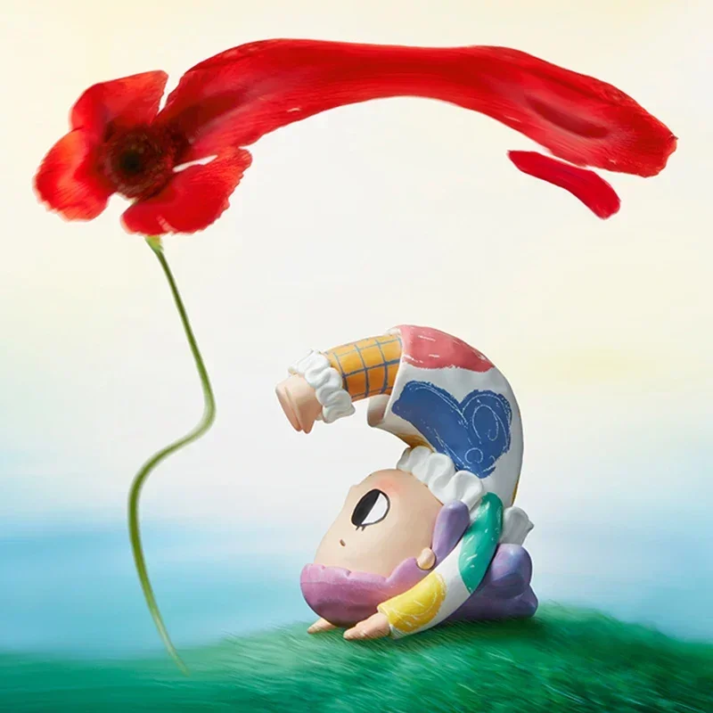 

POP MART Nyota I AM THE SEASONS Series, натуральная слепая коробка, загадочная коробка, кавайные украшения, фигурки, домашний декор, настольная модель, куклы