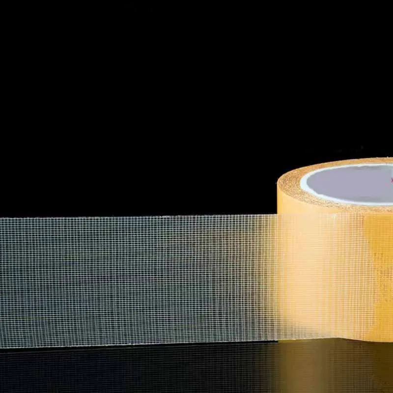 5/10/20M (1Roll) Grid Double-sided Cloth Base Tape High-viscosity Household Exhibition Carpet Tape Width 10-100mm