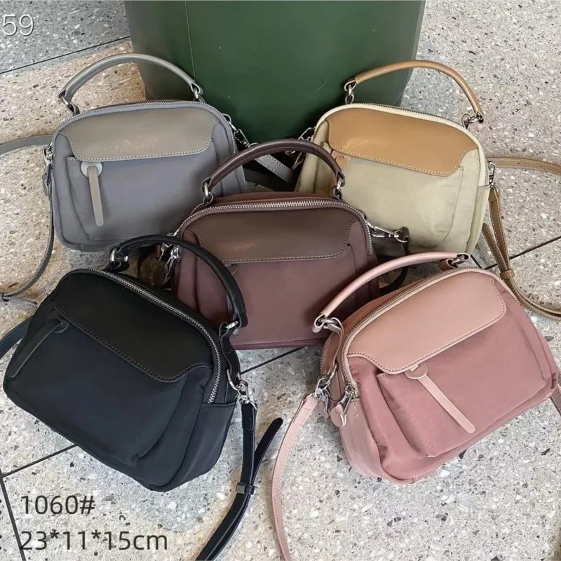 

Handbag for women 2025 new Oxford cloth pillow bag, large capacity shoulder bag, casual commuting crossbody bag