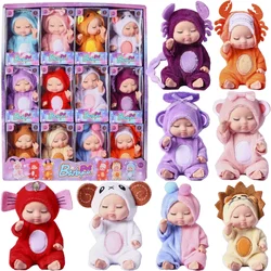 12Pcs/Set Sleeping Reborn Baby Doll Kit Toys Mini Constellations Baby Cute Adorable Dolls Playset Birthdays Gifts For Kids