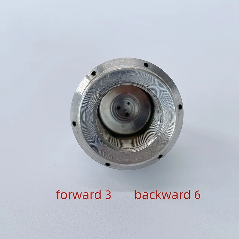 Mini Puncture High Pressure Nozzle 3/4 Stainless Steel Jet Head for Sewer Silt Grease Blockage Drain Pipe Cleaning Fittings
