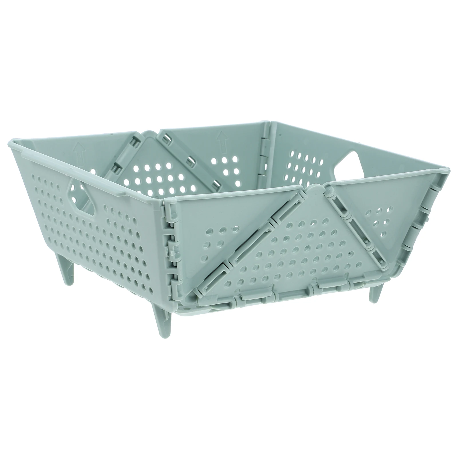 

2PCS Portable Foldable Fruit Basket Large Capacity Storage Sink Drainage Vegetable Food Strainer Kitchen