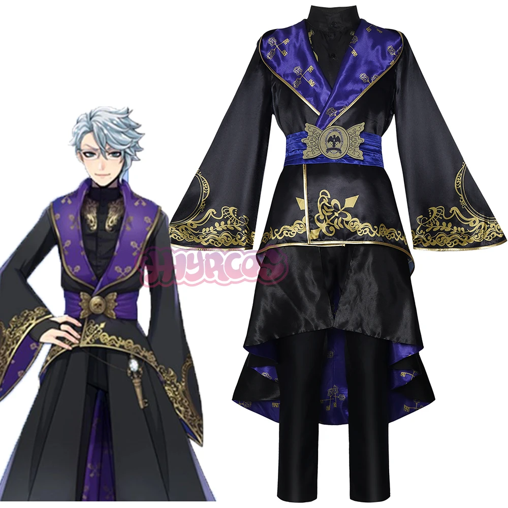 

TTwistedd WWonderlandd Ace Cosplay Ceremonial Robe Night Raven College Magician Student Uniform Epel Felmier Ace Cosplay Costume