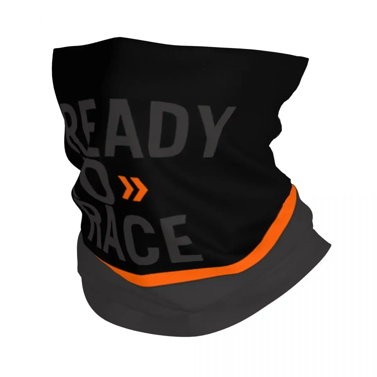 Custom Ready To Race Logo Bandana Neck Gaiter Windproof Face Scarf Cover Racing Sport Motorcycle Rider Headband Tube Balaclava