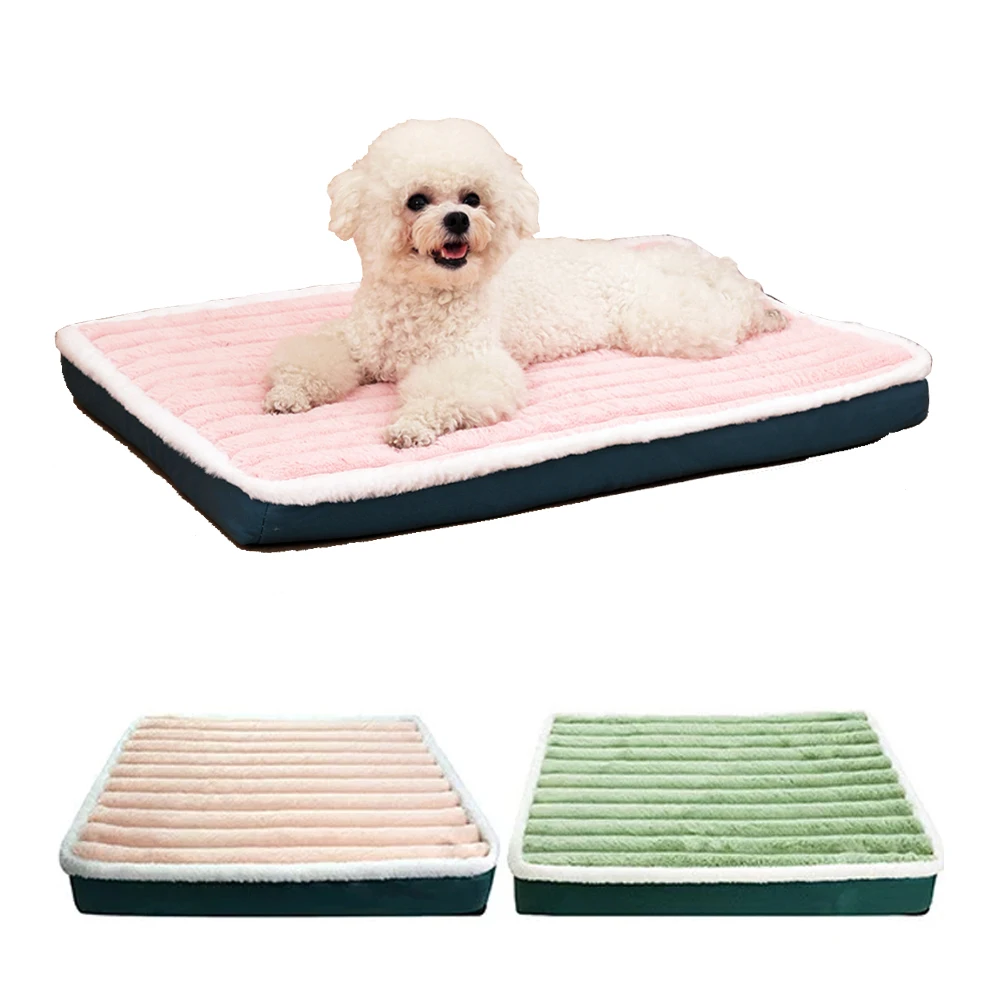 

Remolvable Elastic Large Cat Bed Elastic Comfortable Medium Dog Bed Mat with Zipper for Small Dog Sleeping Cushion Accessories