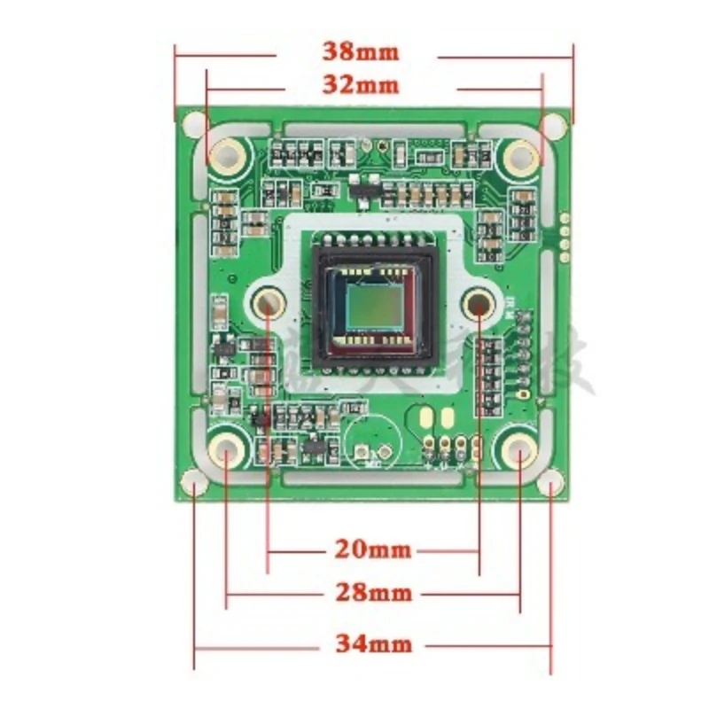 800 TVL Motherboard Chip Sony 4140 673 Sensor CCD FPV Aerial Photography HD Surveillance Camera DIY Projector