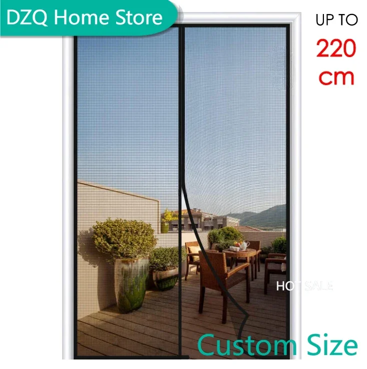 

Mosquito Net Door Curtain House Home Screen Magnet Mesh Magnetic Automatic Closing Curtains Anti Fly Insect Mosquitoes Moustique