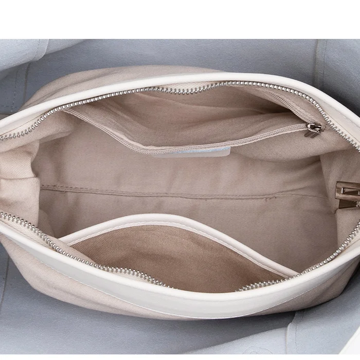 VENOF Women Luxury Bag Large Capacity Female High Quality Soft Leather Commuter Handbag Top Grade Underarm Shopper Bags 2022