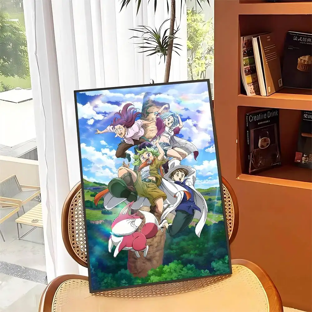 S-سبعة الخطايا القاتلة أربعة فرسان نهاية العالم ذاتية اللصق ملصق فني ورق أبيض يطبع الملصقات الفنية ديكور المنزل #6