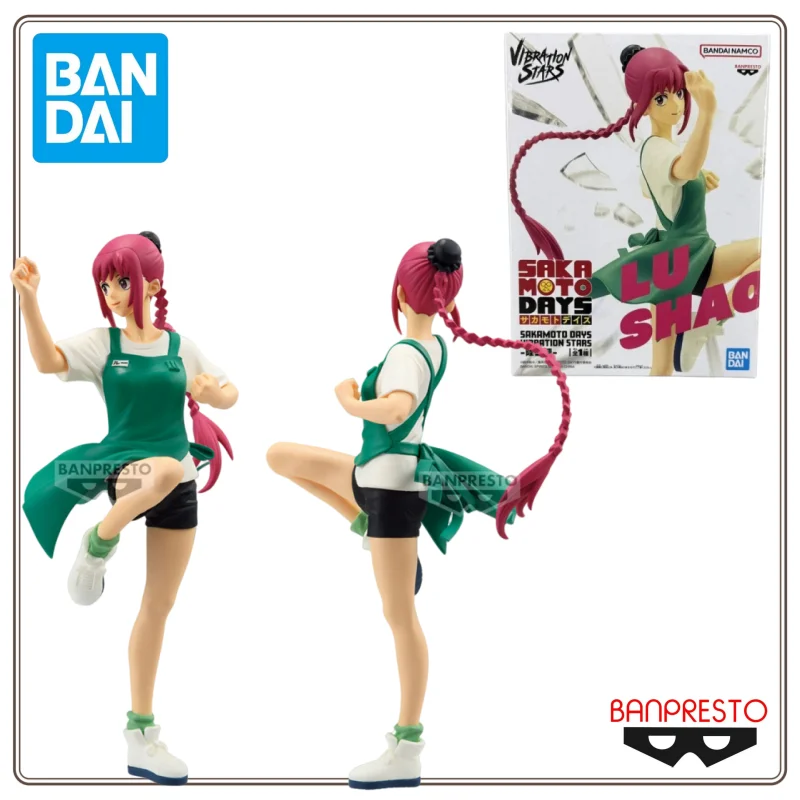 

Новинка в наличии BANDAI NAMCO BANPRESTO SAKAMOTO DAYS VIBRATION STARS Shaotang Ru ПВХ Фигурка Модель Коллекционная Оригинальная Фигурка Игрушка