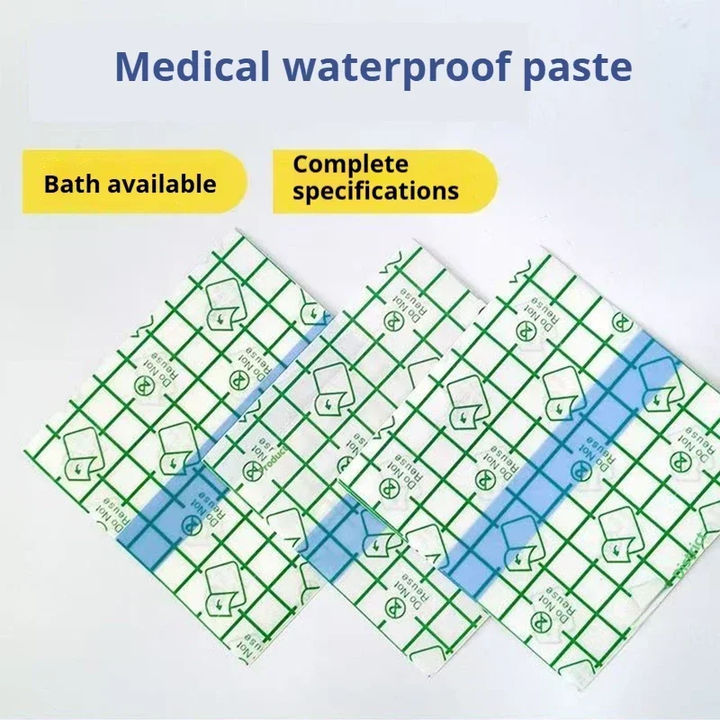 ضمادات طبية مقاومة للماء من البولي يوريثان، ضمادات لاصقة شفافة يمكن التخلص منها للعناية اللاحقة بالوشم وإصلاح البشرة