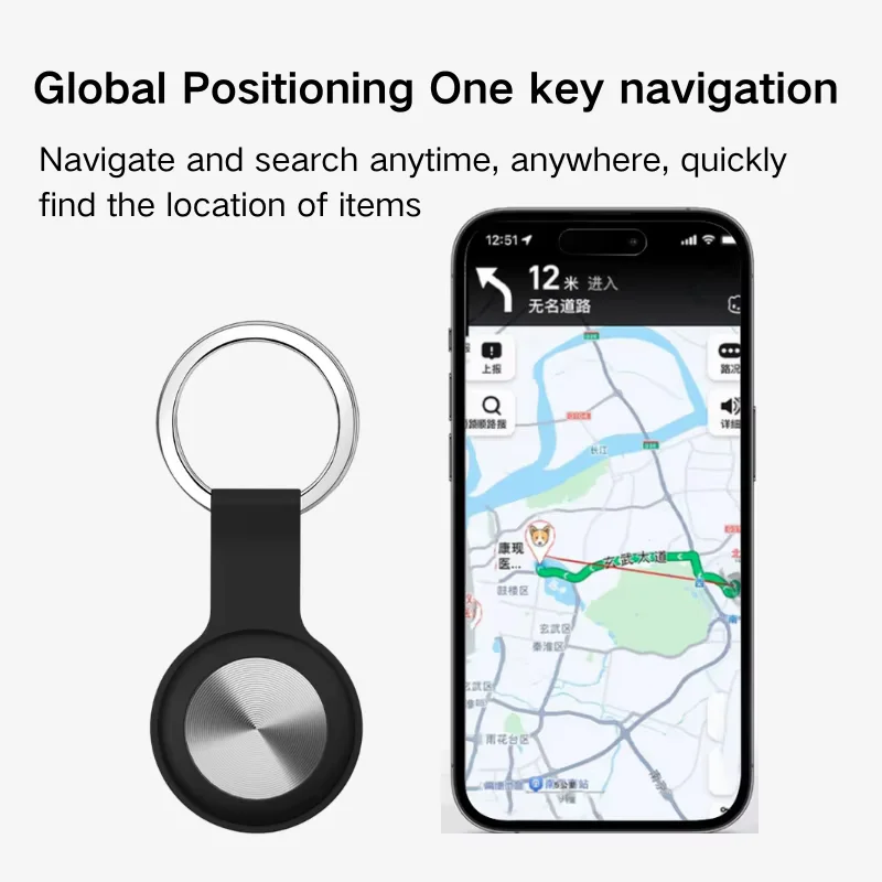 

Android/iOS Original Portable GPS Bluetooth Tracker Mini Smart Locator Key Anti Loss Device To Find Kids Pet Wallet Location