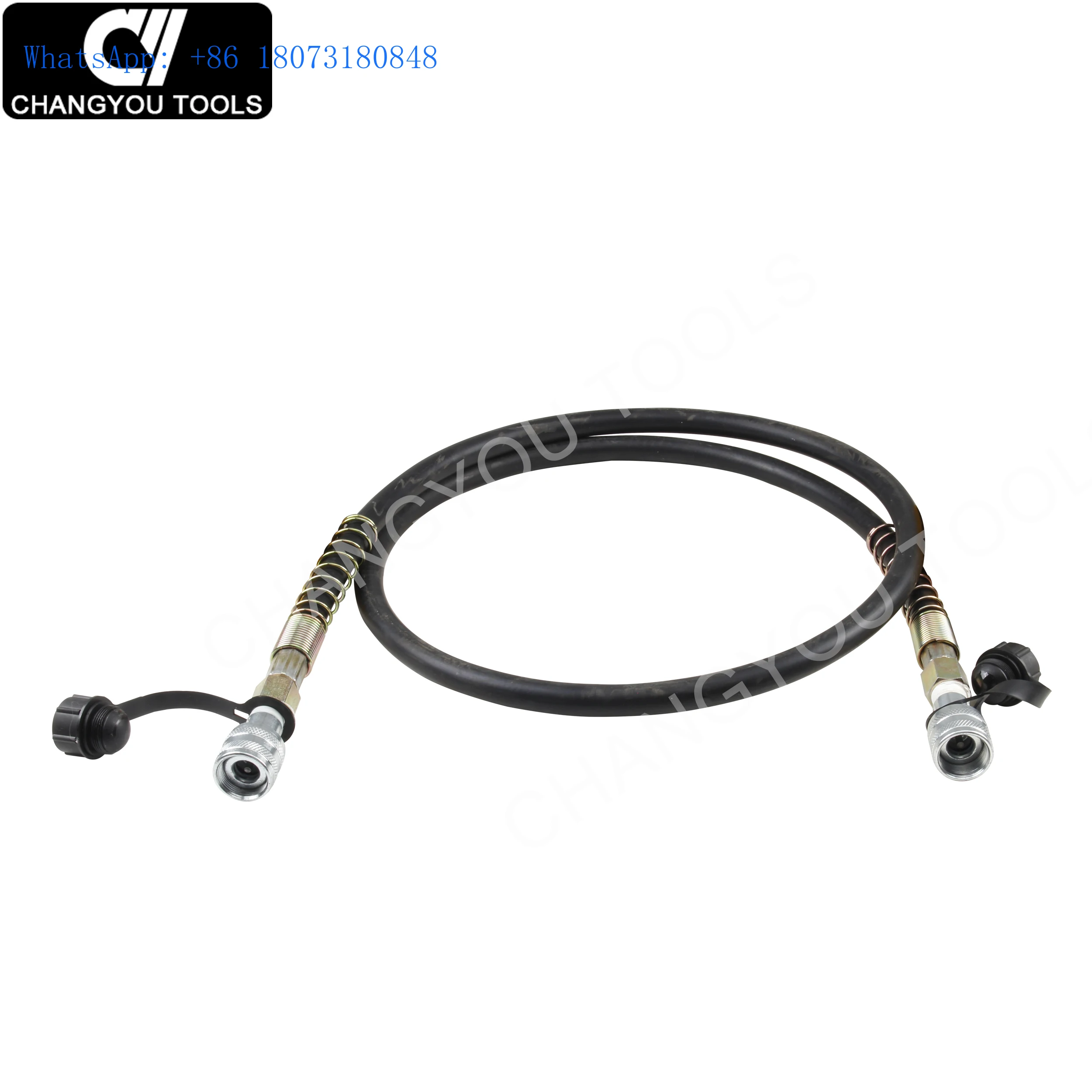 700bar  High Pressure 2 meters oil hose hydraulic rubber hose