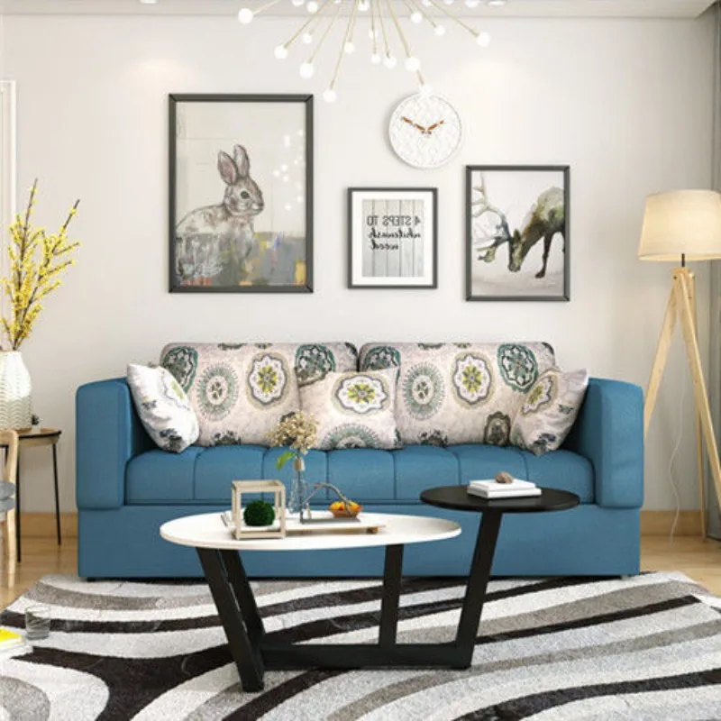 Folding sofa upper and lower beds, living room dual-purpose source sofa bed integrated multi-functional dual-purpose