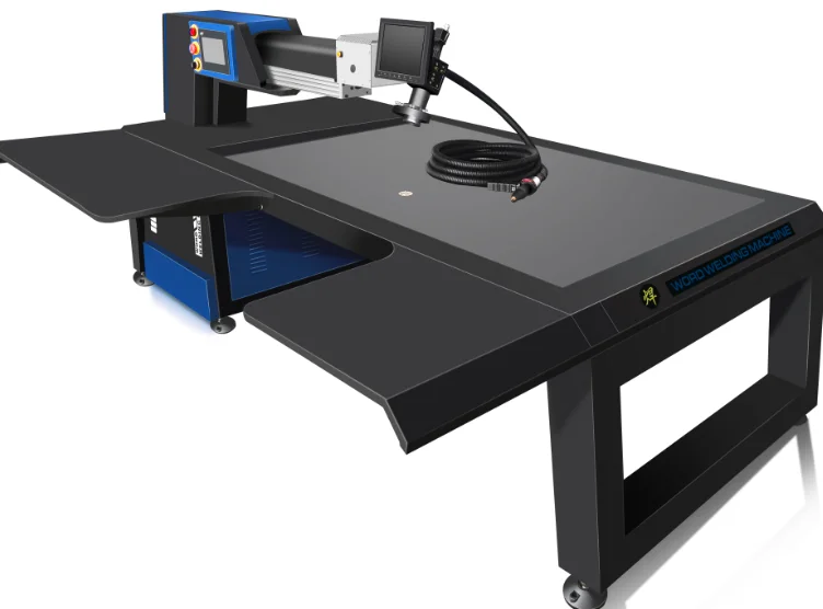 500W YAG Desktop Spot Welder High-end Voice-guided Teaching Model for TUYA Advertising Printing laser printing machine