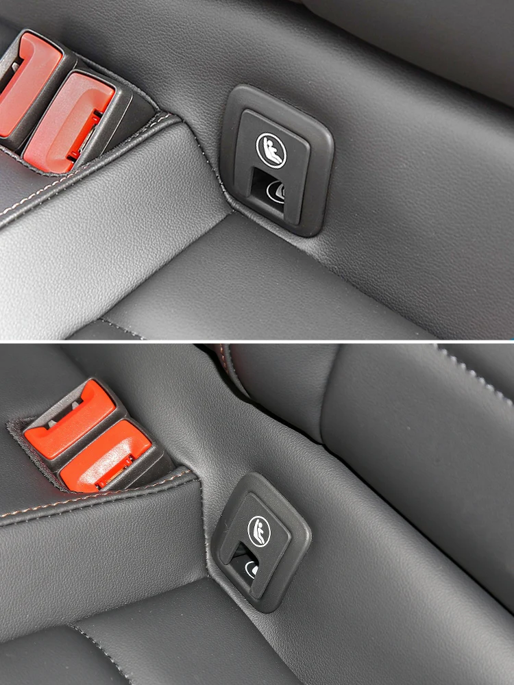 Cache de garniture de siège enfant arrière simple ISOFIX, base de garniture de siège enfant compatible 2GG887233 pour Volkswagen Taos SKODA KAROQ