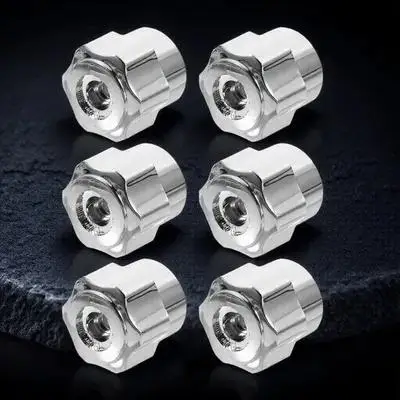 

6Pcs Aluminum Alloy Faucet Handle Replacement Bathtub Faucet Handles Ergonomic Grip Shower Knob for Residential Industrial Use