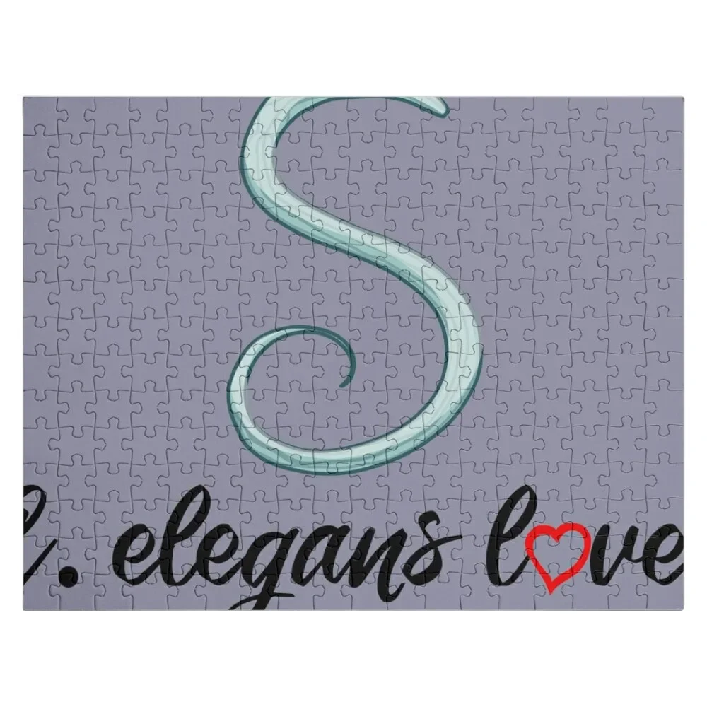 

c. elegans lover Jigsaw Puzzle Personalized Gifts Novel Toys For Children 2022 Personalised Jigsaw Puzzle