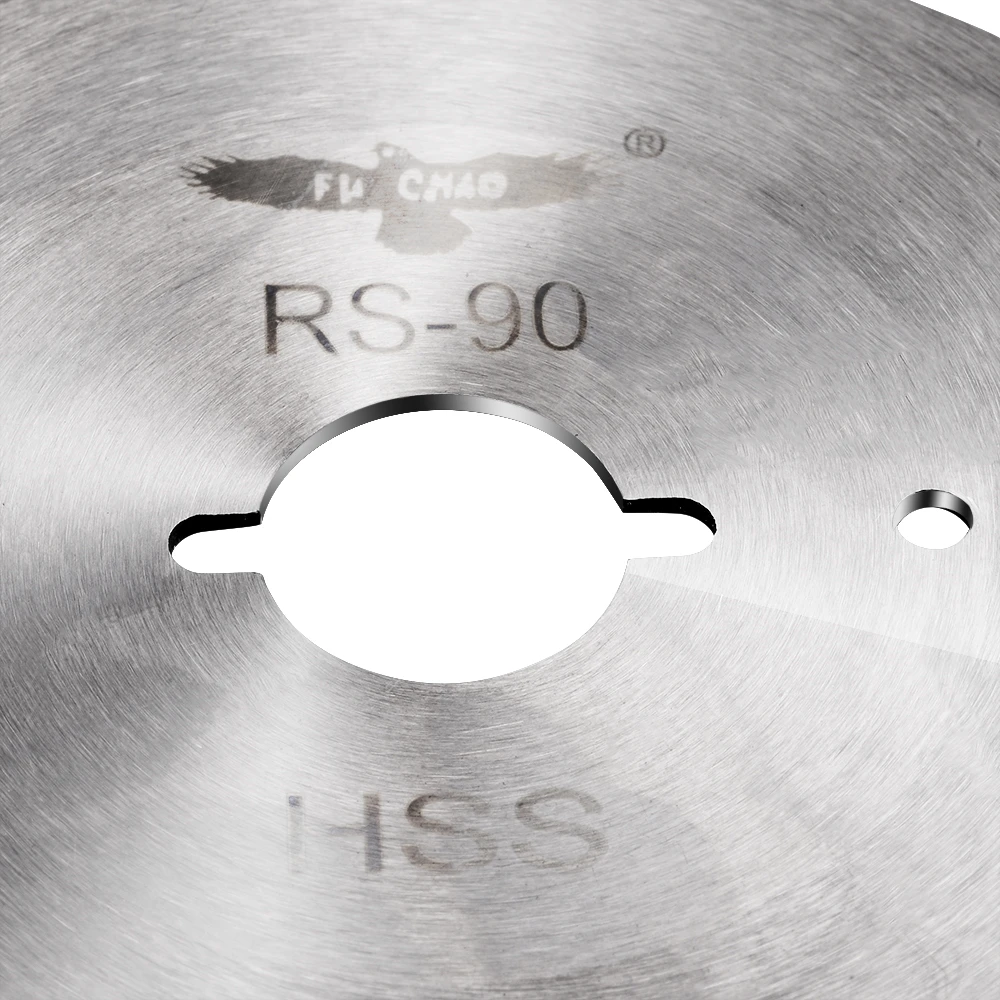 90-tipo di Coltello Rotondo Lama Circolare Macchine Da Taglio, Ottagonale Coltello RS90 HSS Acciaio yj-90b Coltello