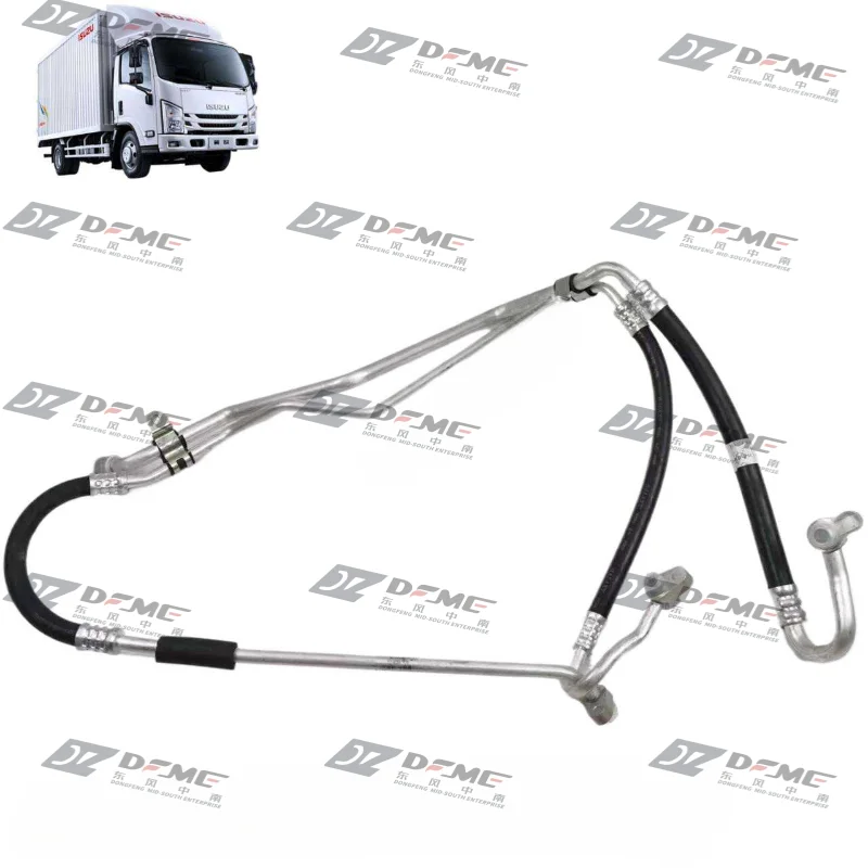 Isuzu light truck wing put ES7 4JJ1 wide body, air conditioner tube (compressor-condenser) original factory