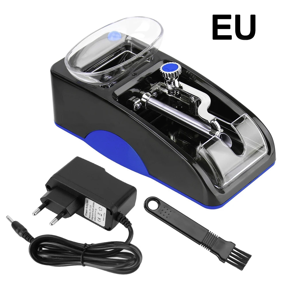 Injector Maker Smoking Accessories DIY EU US Plug Electric Automatic Cigarette Rolling Machine Smoking Tool Tobacco Roller view 6