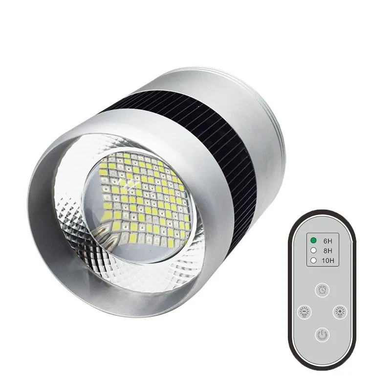 Imagem -05 - Semana-lâmpada de Iluminação do Aquário Tanque de Peixes de Espectro Completo Suporte Downlight Controlador de Edição de Botão Plantas Aquáticas T70 Wrgb