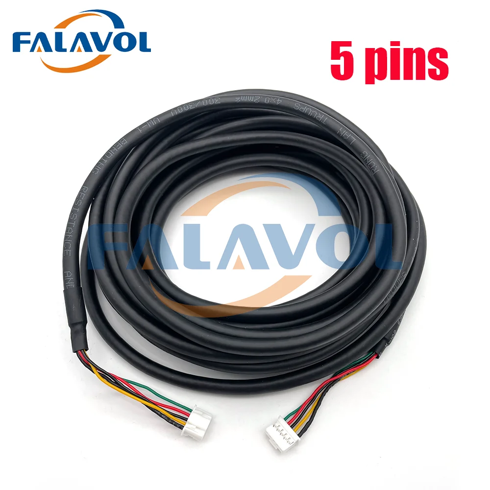 

FALAVOL 5-контактный длинный сигнальный кабель для принтера Senyang плата для Epson XP600/DX5/DX7 Эко-растворитель принтер машина разных размеров