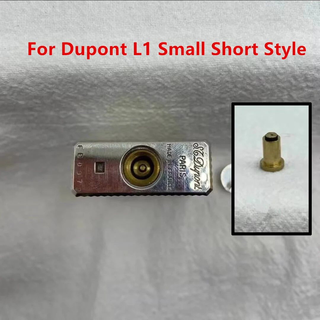 1pcs Copper Nozzle Gas Adapter For Dupont L1 Small Short Style Gas Lighter Filling Gas Reusable Inflatable Head Repair Accessory
